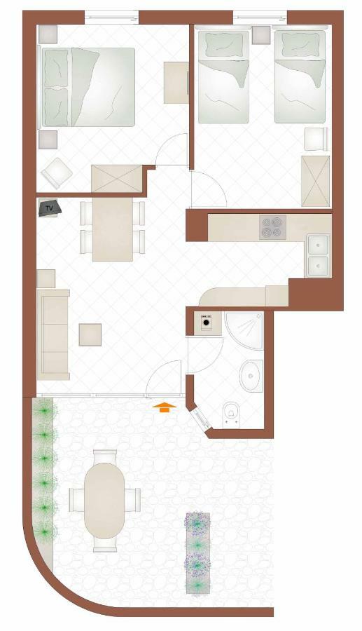 2-Bedroom Apartment 300M From Beach In プナト エクステリア 写真